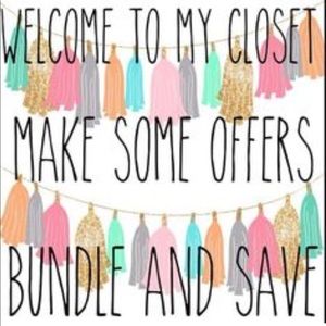 I love reasonable offers! 💕
